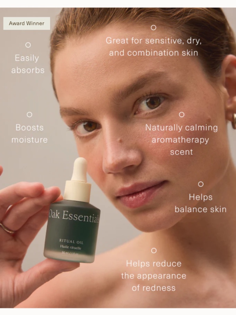 NEW Oak Essentials Ritual Oil Facial Oil. Authentic & Not aged. - Picture 2 of 9
